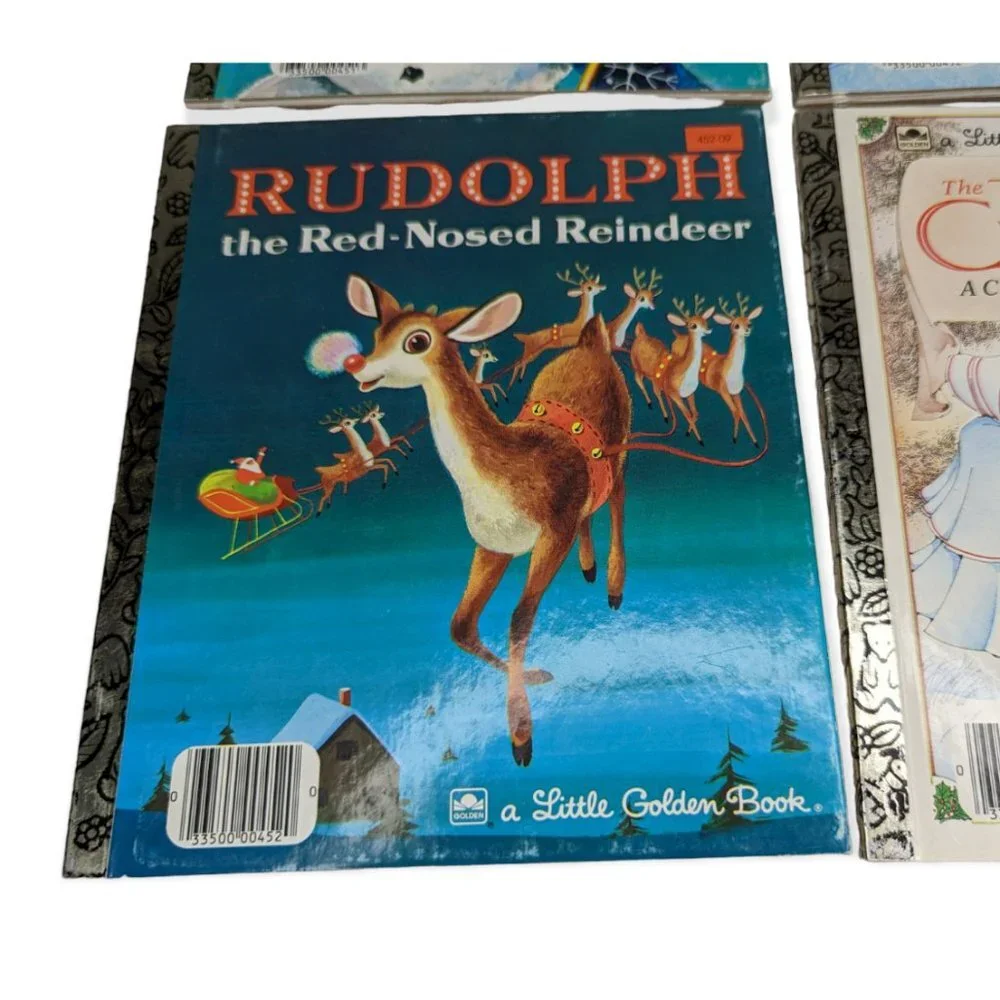 Vintage Christmas Golden Books-4